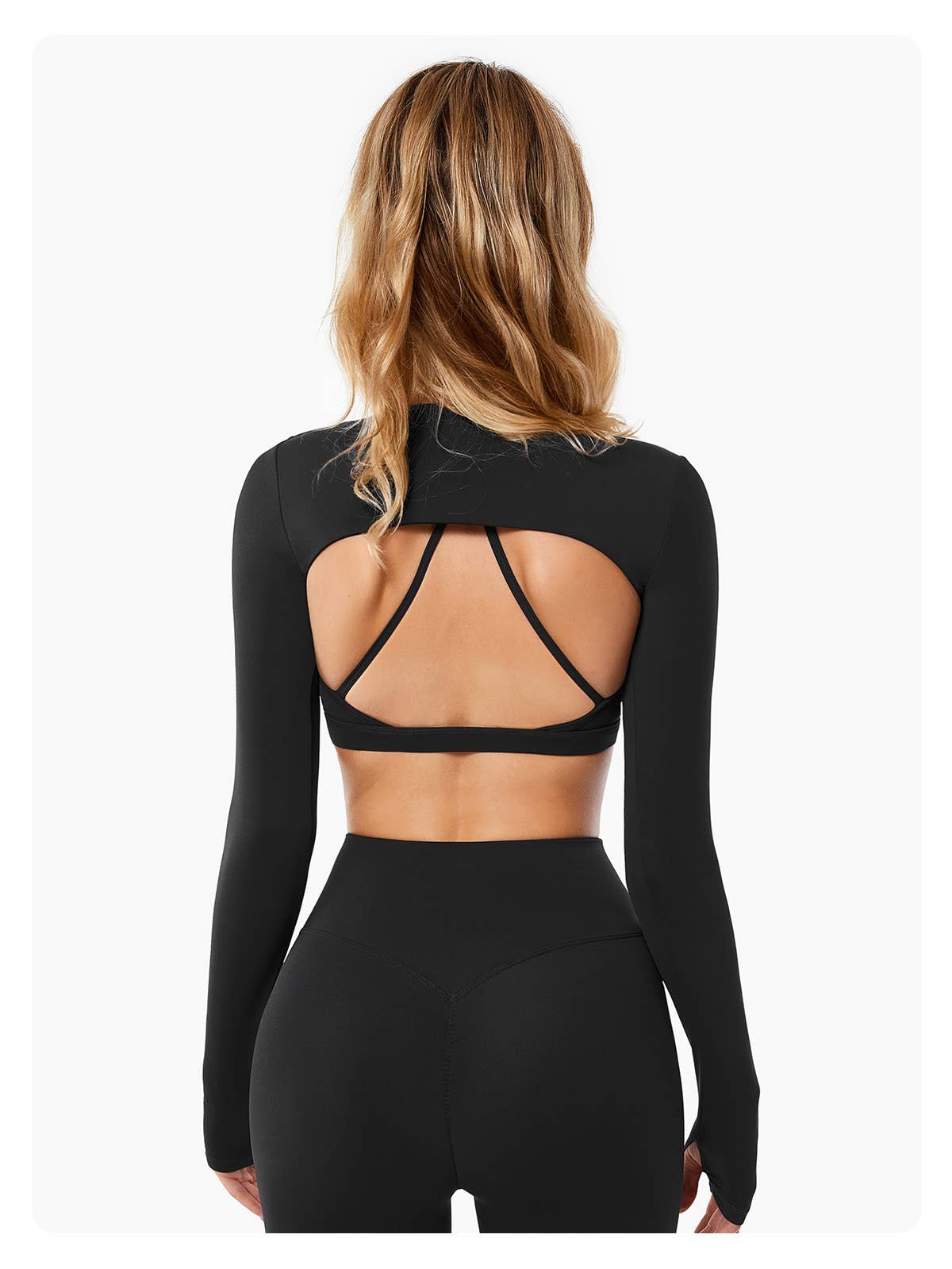 One Legacy Super Crop Long-Sleeve Active Top